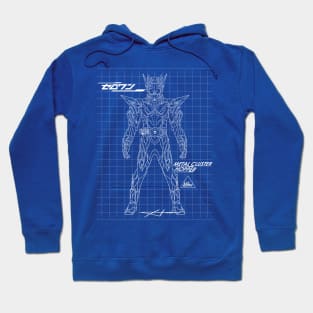 Metal Cluster Hopper Blueprint Hoodie